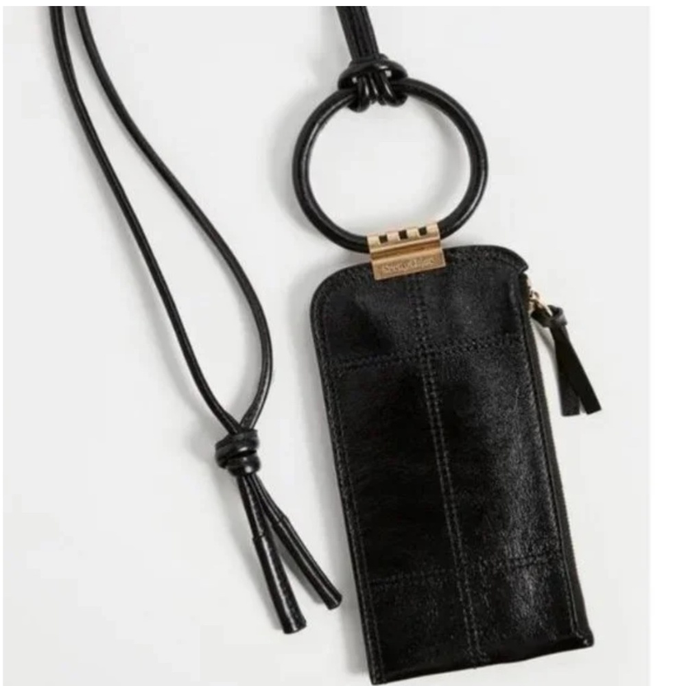 SEE BY CHLOÉ Eleonora Pouch Black Leather
